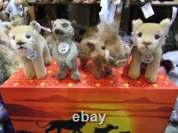 Disney Lion King Gift Set Ltd No 664 by Steiff EAN 354922 SPECIAL OFFER