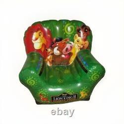 Disney Lion King II 2 Simba's Pride Inflatable Chair 1999 Vintage New