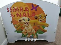 Disney Lion King Kids Bed Frame 70x140 + wall shelf