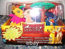 Disney Lion King Kissing Cubs Playset Simba & Nala Hasbro Brand New Very Rare