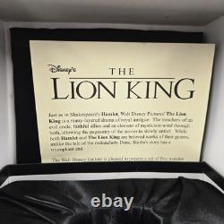 Disney Lion King LIMITED EDITION Nesting Dolls Hand Painted ONLY 1000 MADE