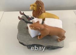 Disney Lion King Limited Ed Simba Pride Rock Figurines 10th Anniversary Watch