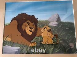 Disney Lion King Limited Hand Painted 2500 Edition Serigraph Animation Cel