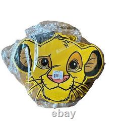Disney Lion King Loungefly Die Cut Simba Face Purse Handbag Crossbody