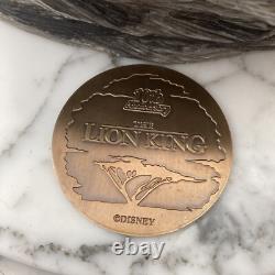Disney Lion King Ltd Ed 1000 Simba Pride Rock Figurines 10th Anniversary Watch