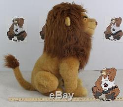 Disney Lion King Mufasa Simba 28 Jumbo Plush Vintage Disneyana TLK not Douglas