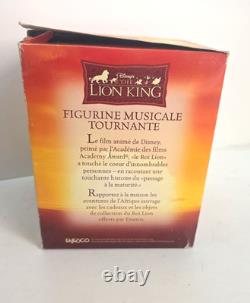 Disney Lion King Musical Box Globe Enesco Circle of Life English / French