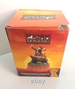 Disney Lion King Musical Box Globe Enesco Circle of Life English / French