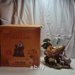 Disney Lion King Musical Circle Of Life Snow Globe With Box 1994