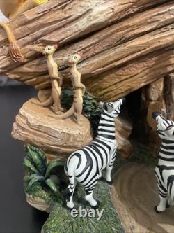 Disney Lion King Musical Circle Of Life Snow Globe With Box 1994