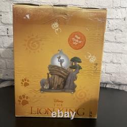 Disney Lion King Musical Circle Of Life Snow Globe With Box 1994