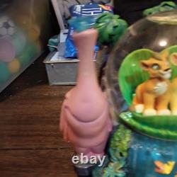 Disney Lion King Musical Snow Globe SIMBA'S PRIDE Plays Upendi Song