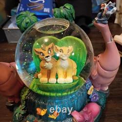 Disney Lion King Musical Snow Globe SIMBA'S PRIDE Plays Upendi Song