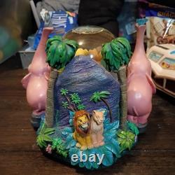 Disney Lion King Musical Snow Globe SIMBA'S PRIDE Plays Upendi Song