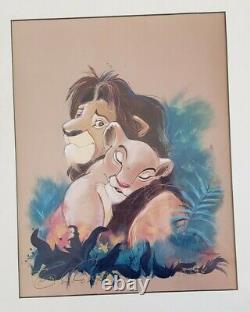 Disney Lion King Print Eric Robison Simba Nala SIGNED Artist Print