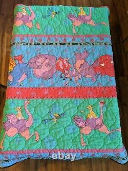 Disney Lion King Quilted Crib Blanket Sheet Set