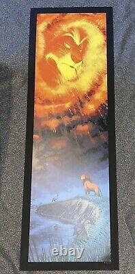 Disney Lion King Remember who you are Screen Print by Mark Englert