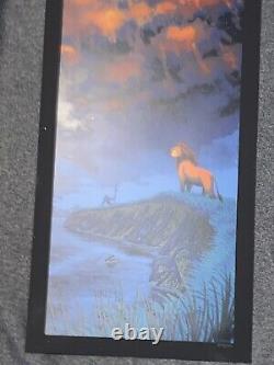 Disney Lion King Remember who you are Screen Print by Mark Englert