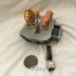 Disney Lion King SIMBA PRIDE ROCK CIRCLE OF LIFE Ltd. Ed Watch Pin Box Figurines