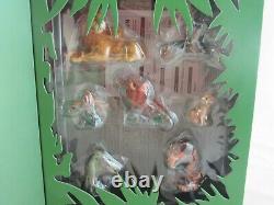 Disney Lion King Safari Convention Limited Edition Storybook Ornament Set of 7