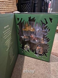 Disney Lion King Safari Convention Limited Edition Storybook Ornament Set of 7