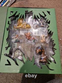 Disney Lion King Safari Convention Limited Edition Storybook Ornament Set of 7