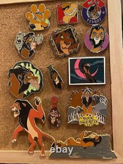 Disney Lion King Scar Collection picture, cards, funko x2, pins, build-a-bear