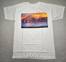 Disney Lion King Shirt Adult LARGE Movie Premiere Promo Single Stitch Vintage