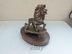 Disney Lion King Simba 20 Year Cast Member Service Award with it's Box! WithPin