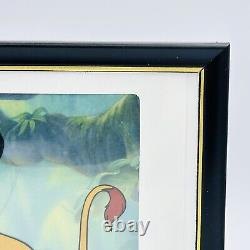 Disney Lion King Simba Animation Cel With Background 1995 8 x 7.75 Framed