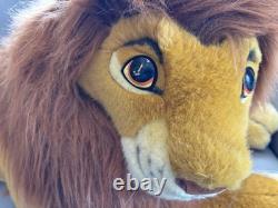 Disney Lion King Simba Vintage Jumbo Plush Animal Douglas Co. 60 Near perfect