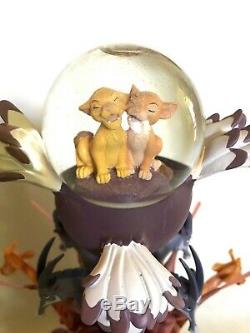 Disney Lion King Snow Globe Musical I Just Cant Wait To Be King 10th Anniversary