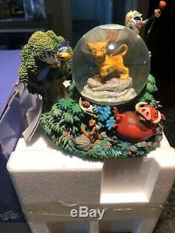 Disney Lion King Snow Globe Musical I Just Cant Wait To Be King NIB