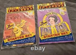 Disney Lion King / Snow White Album & Stickers Starter Set