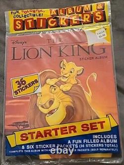 Disney Lion King / Snow White Album & Stickers Starter Set