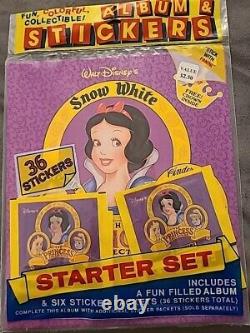 Disney Lion King / Snow White Album & Stickers Starter Set