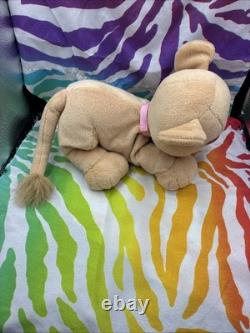 Disney Lion King Sweetheart Simba & Nala Kissing Plush Set With Necklaces 2002