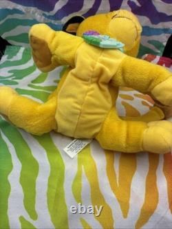 Disney Lion King Sweetheart Simba & Nala Kissing Plush Set With Necklaces 2002