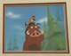 Disney Lion King Timon & Pumbaa Original Production Cel Framed Coa Animation