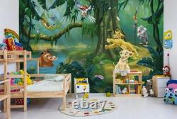 Disney Lion King cool wallpaper for kids 12x8 ft Simba unisex Jungle Wall Mural