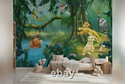 Disney Lion King cool wallpaper for kids 12x8 ft Simba unisex Jungle Wall Mural