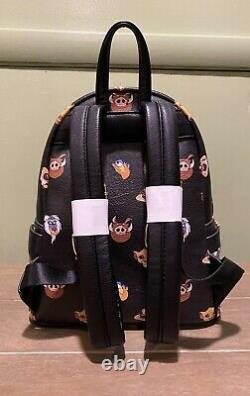 Disney Loungefly Lion King Faces Backpack, Very Rare