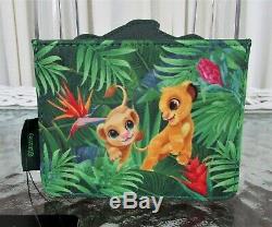 Disney Loungefly Lion King Mini Backpack & Card holder Timon Simbaa NWT