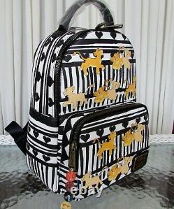 Disney Loungefly Lion King Simba Nala Mini Backpack NWT
