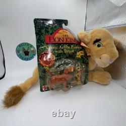 Disney Mattel The Lion King Pumba Timon Figures & RARE Nala Plush 1994 Vintage