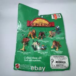 Disney Mattel The Lion King Pumba Timon Figures & RARE Nala Plush 1994 Vintage