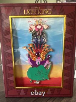 Disney Mog Wdi Lion King 30th Anniversary Jumbo Pin Le 300