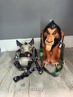 Disney Parks 2025 The Lion King Scar Popcorn Bucket & Ed Hyena Sipper Cup New