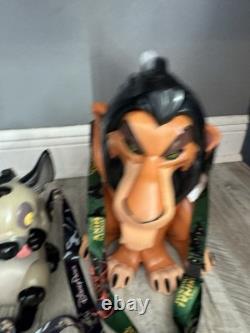 Disney Parks 2025 The Lion King Scar Popcorn Bucket & Ed Hyena Sipper Cup New
