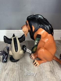 Disney Parks 2025 The Lion King Scar Popcorn Bucket & Ed Hyena Sipper Cup New